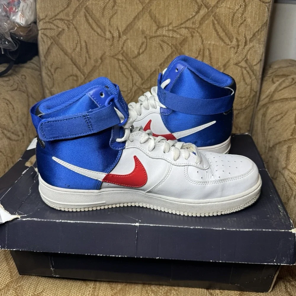 Size 10.5 - Nike Air Force 1 High '07 x NBA Clippers‎ With box